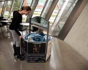Martha Rosler, Coin Vortex for Student Debt, 2014. Courtesy the artist, photo courtesy Aaron Word.